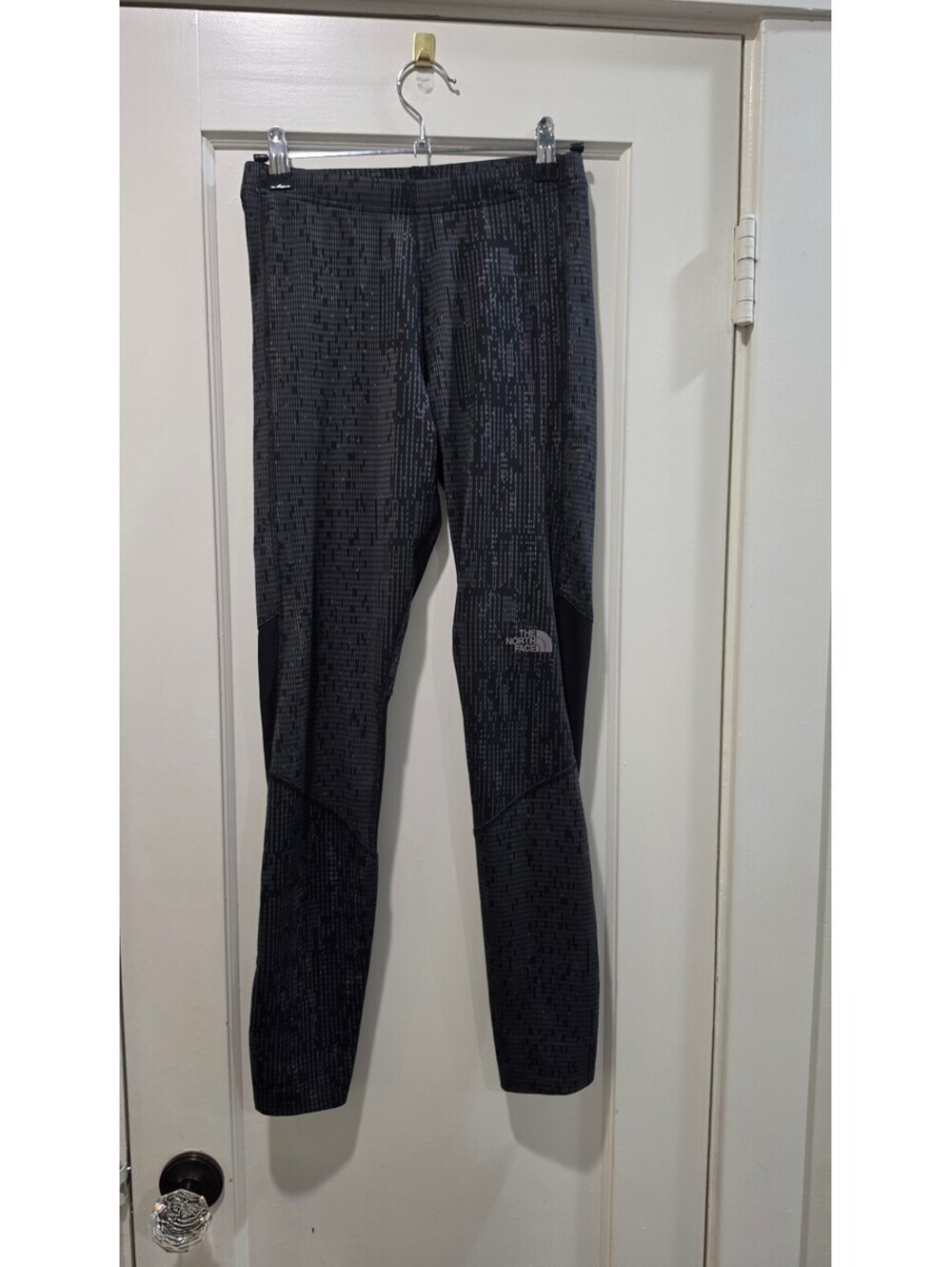 The North Face Men's Regular S Black Patterned Athletic Pants